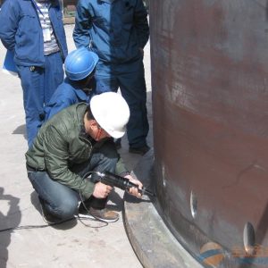 超声波锤机仪消除焊接应力，强化焊接强度