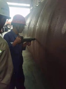 超声冲击消除焊接应力，强化焊缝强度