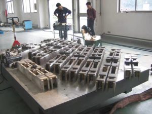 铝合金件振动时效处理